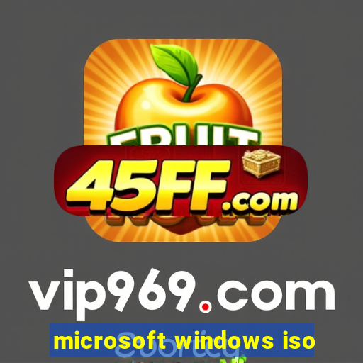 microsoft windows iso